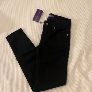 NY Closet Sale! Ralph Lauren Collection Black Matchstick Slim Jeans